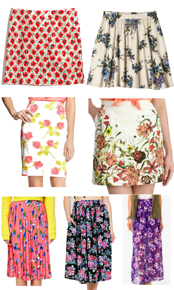 Floral Skirts