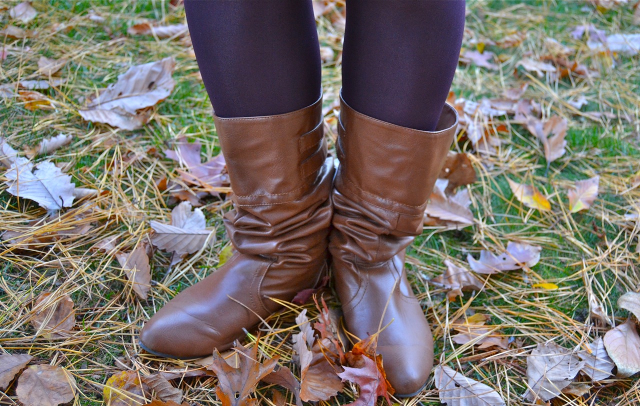 Tights + boots