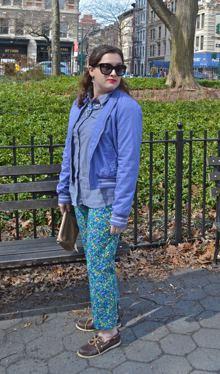 How to style floral pants