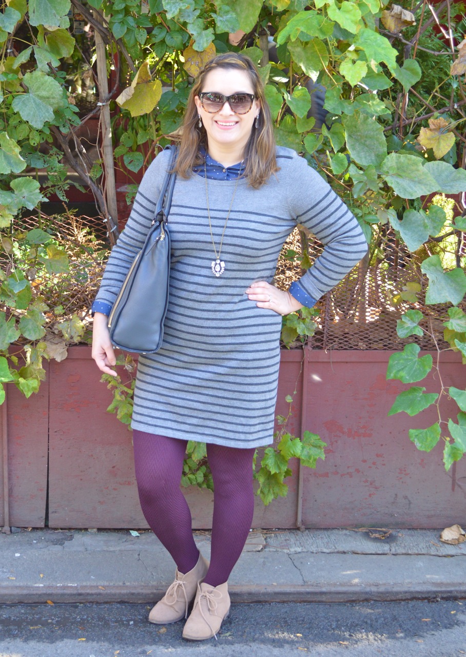 How to style a sweater dress