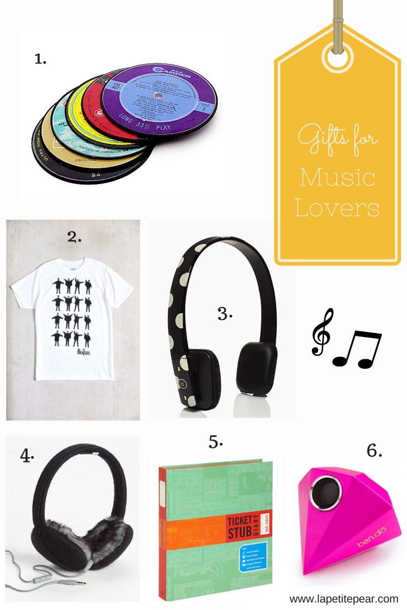Gifts for music lovers