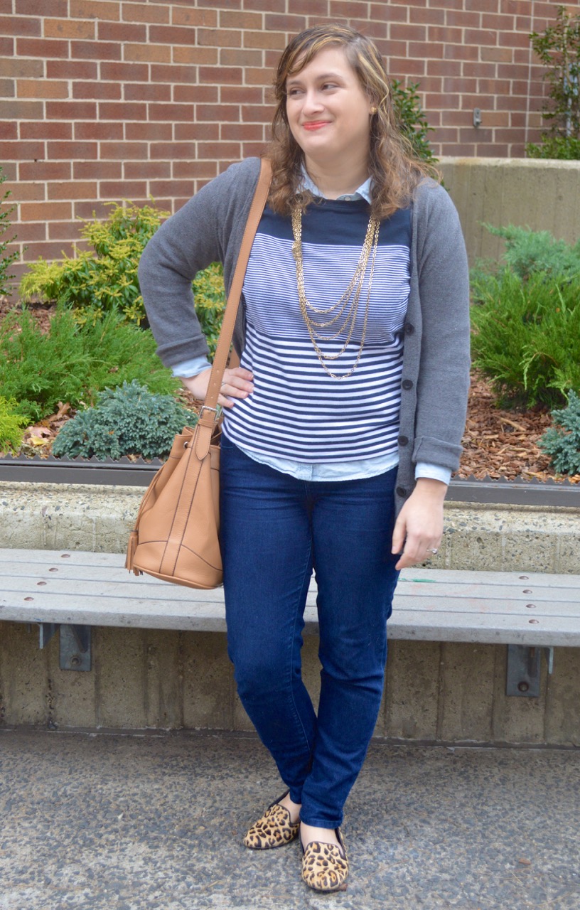 Layering with chambray