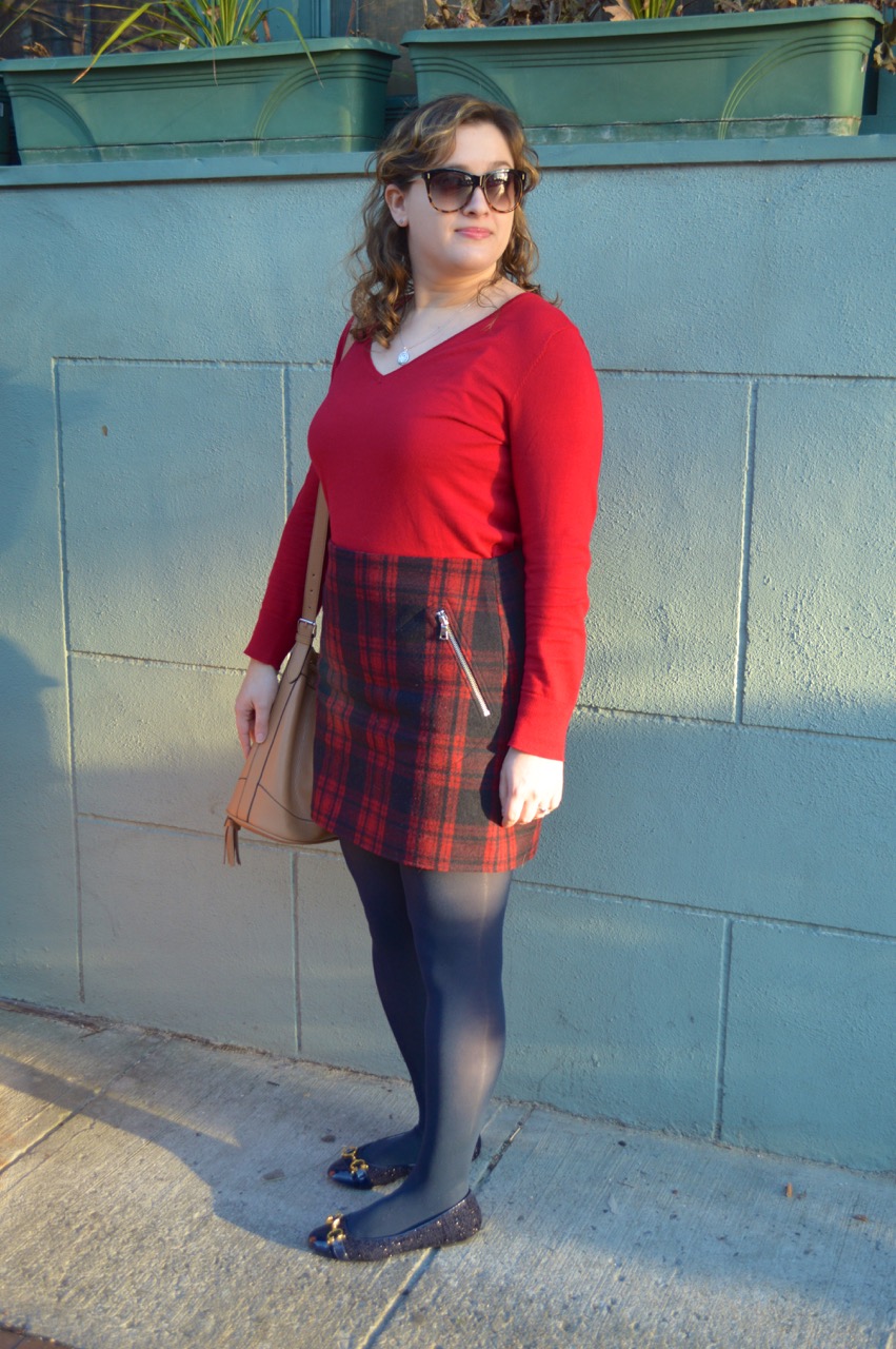 How to style a wool skirt
