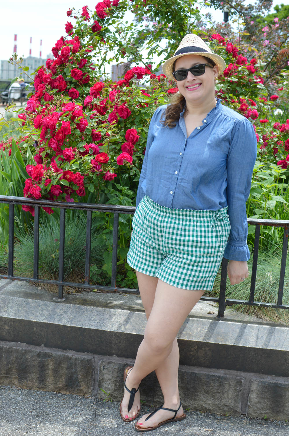 Preppy spring outfit