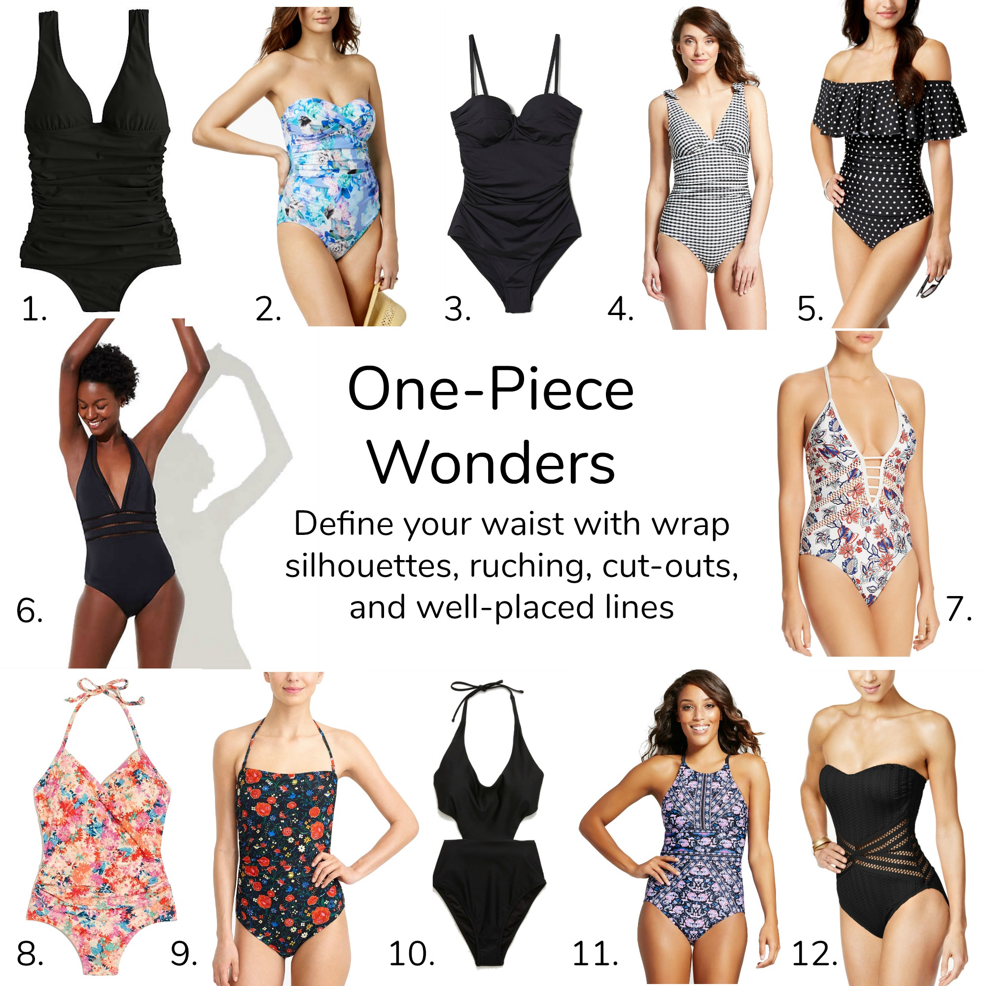 one piece swimsuits