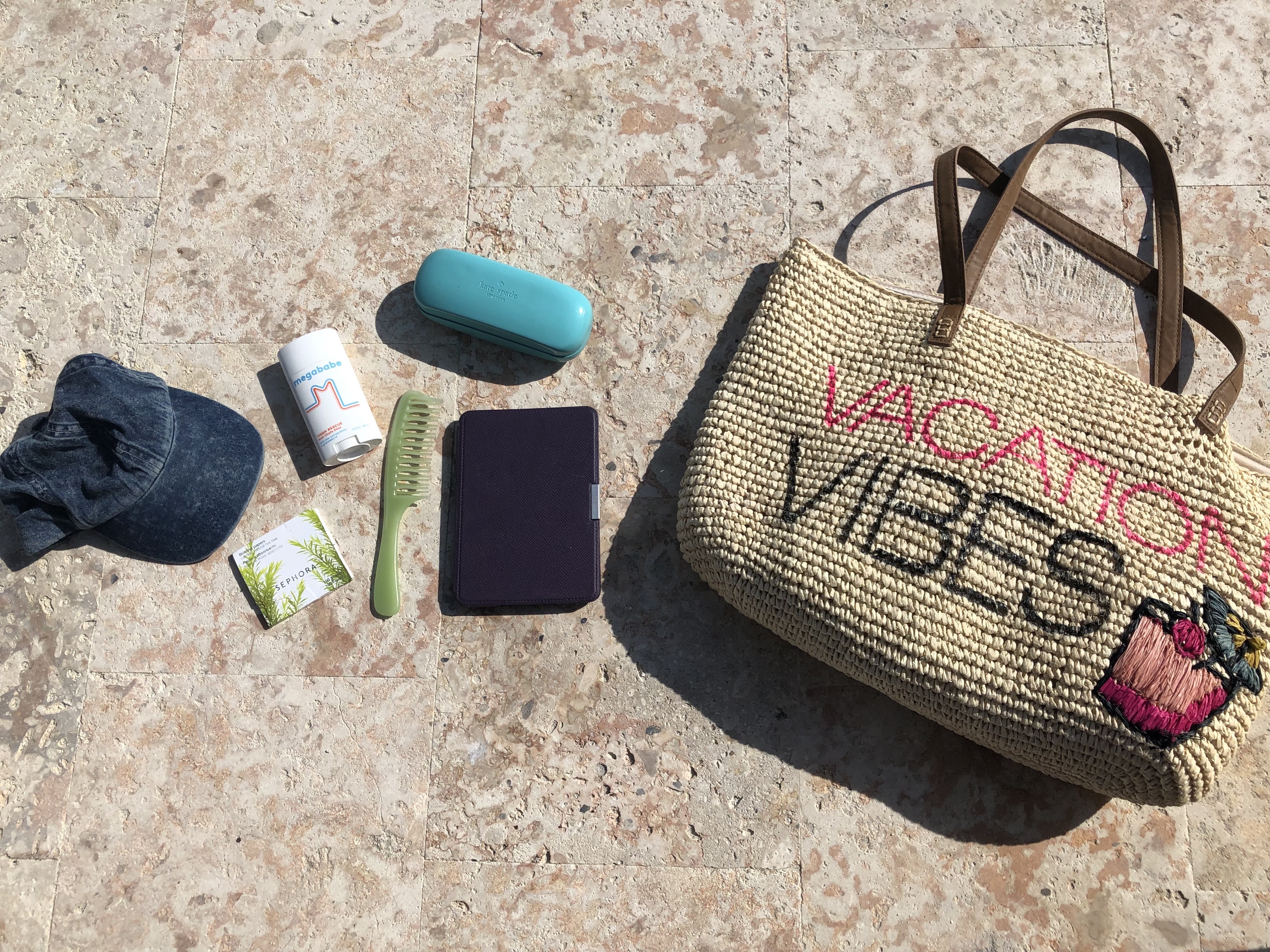 what's in my beach bag