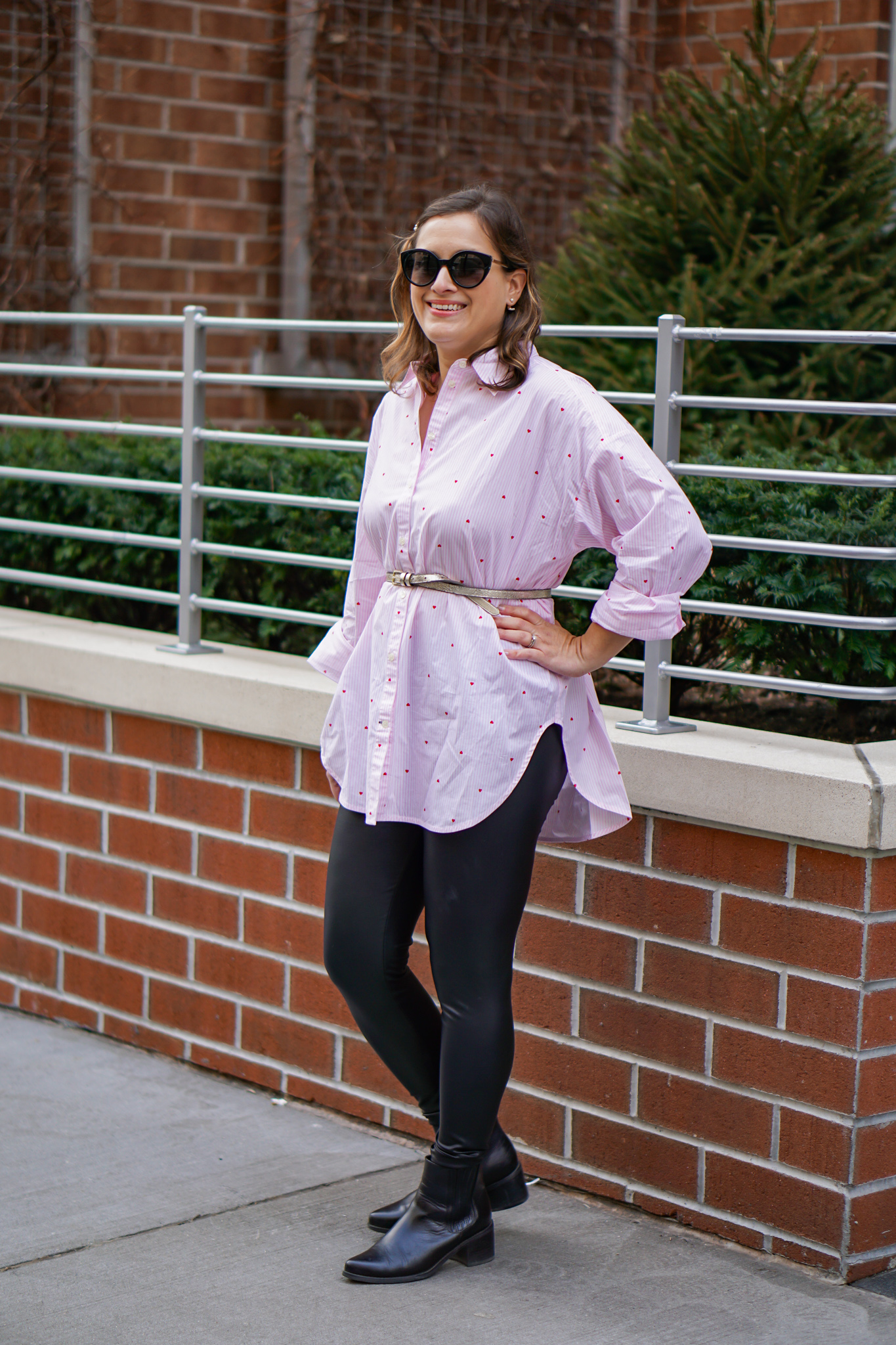 How to style an oversized shirt