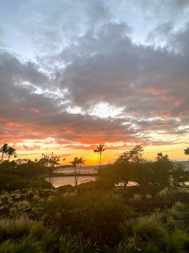 Sunset on Big Island