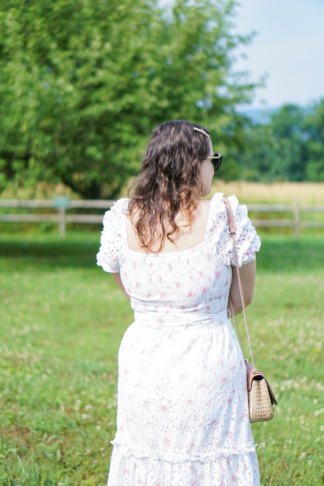 How to style an eyelet dress