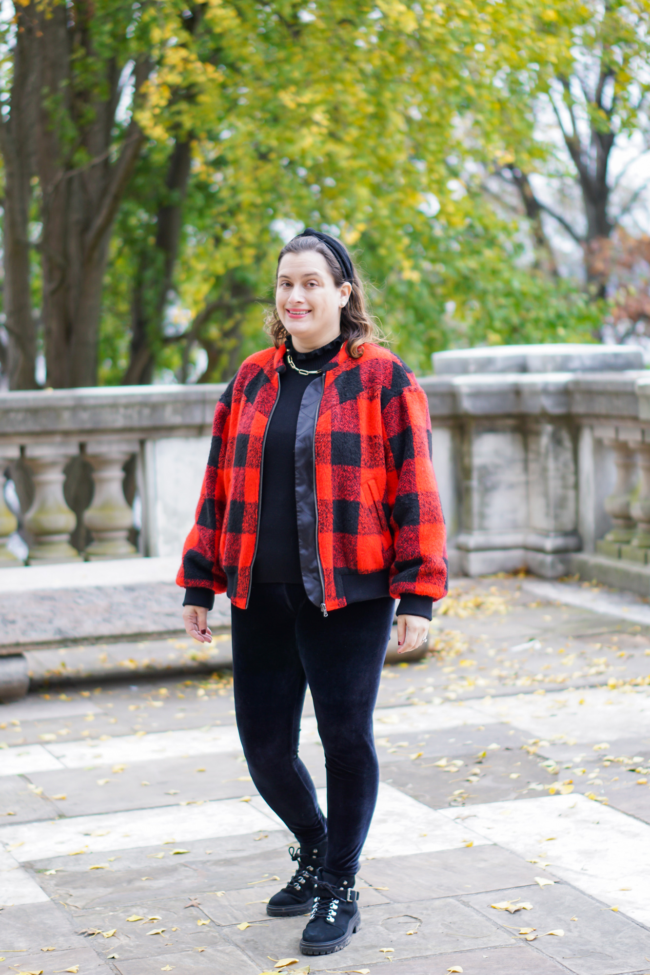 How to wear plaid
