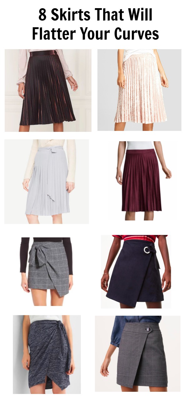 Flattering Skirts for Girls with Curves - La Petite Pear